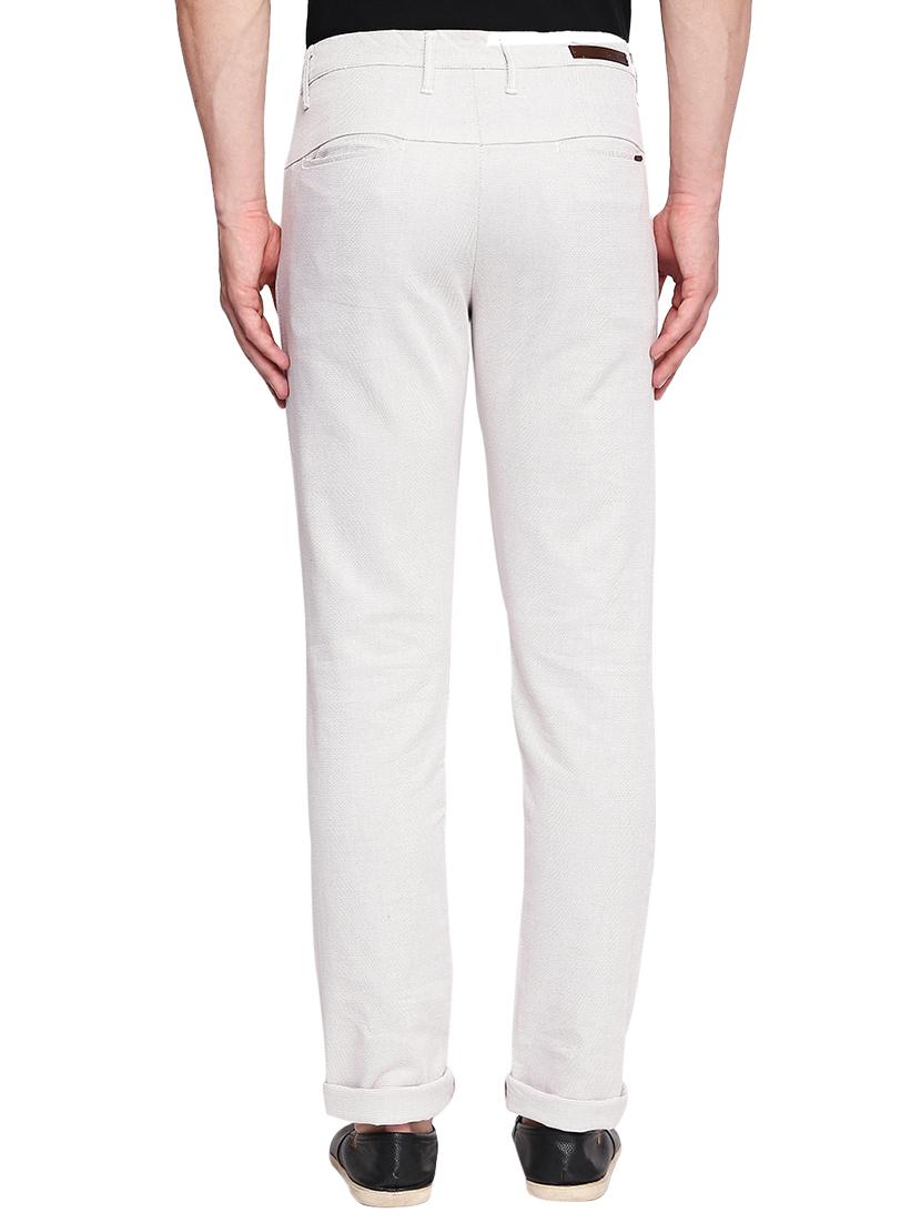 white printed chinos - 16574662 - Zoom Image - 3