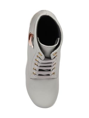 creattoes grey ankle boots - 16575414 - Standard Image - 3