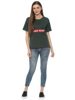 round neck quirky tee - 16577289 - Standard Image - 3