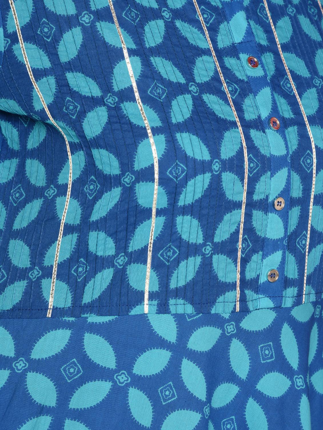 printed anarkali ethnic dress - 16577912 - Zoom Image - 6