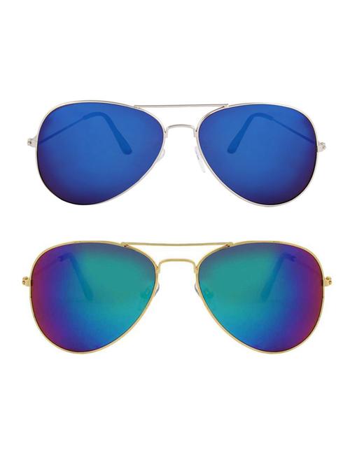 royalmede set of 2 aviator sunglasses - 16578134 - Standard Image - 1