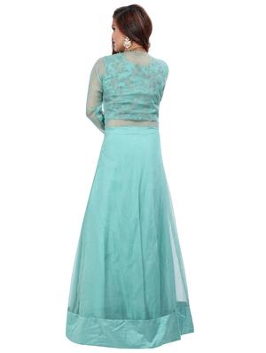 embroidered lehenga choli with jacket set - 16579053 - Standard Image - 3