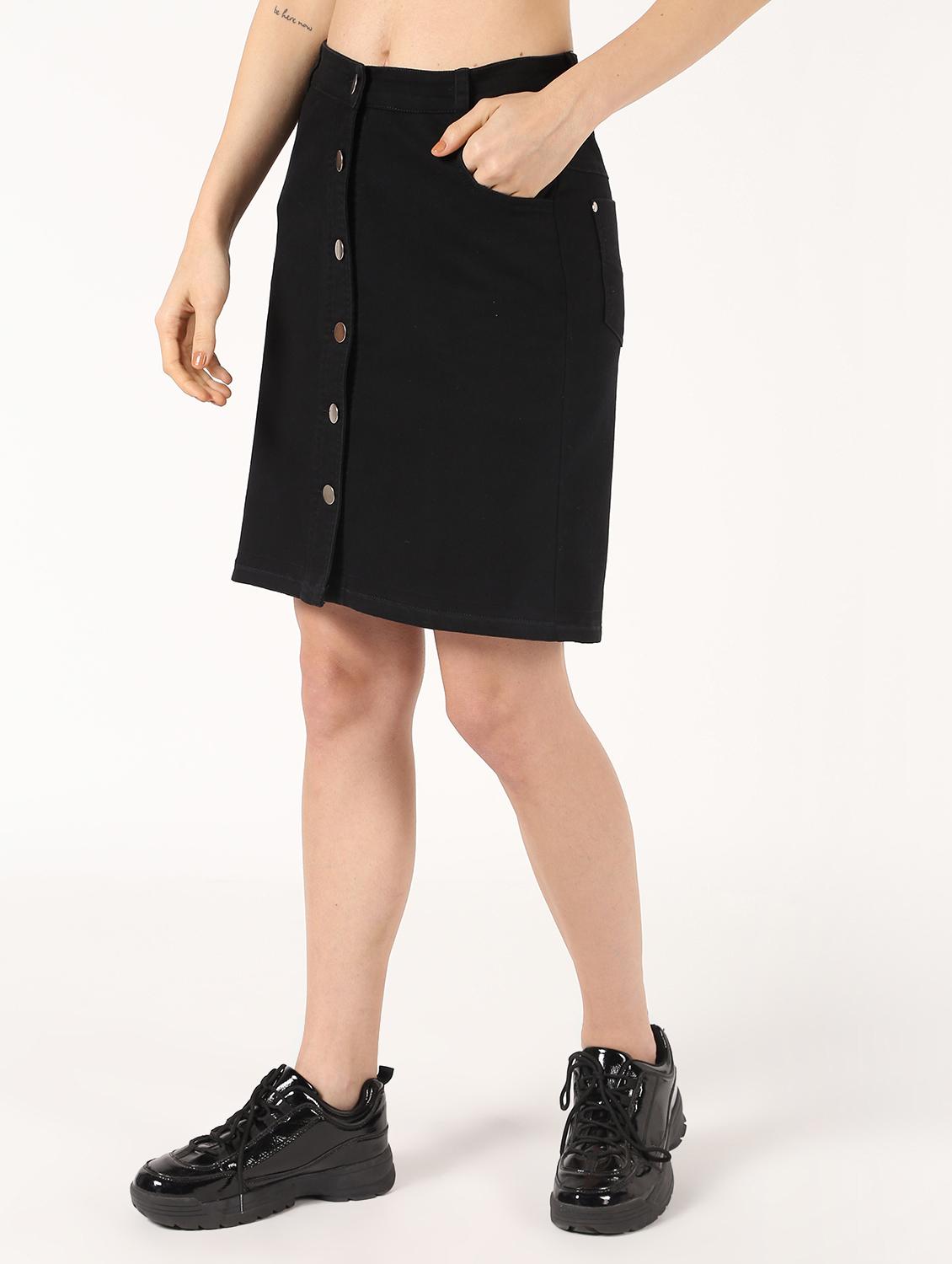 button up straight skirt - 16579498 - Zoom Image - 3