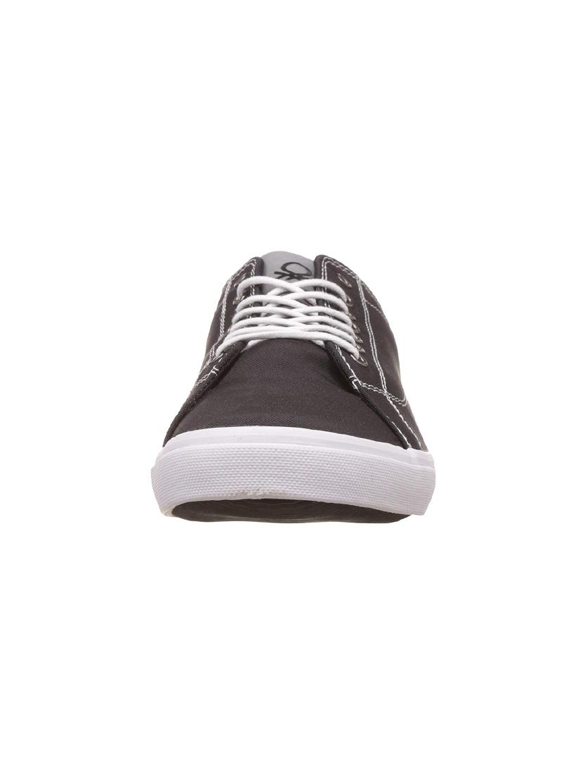 black canvas lace up sneakers - 16580179 - Zoom Image - 3