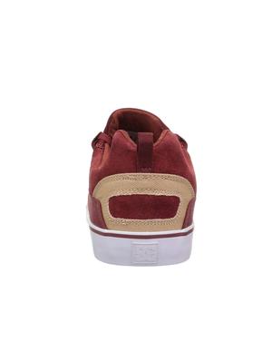 maroon suede lace up sneakers - 16580314 - Standard Image - 3