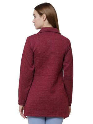 shirt neck pocket slit cardigan - 16581384 - Standard Image - 3