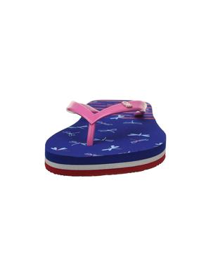 blue toe separator flip flops - 16581630 - Standard Image - 3