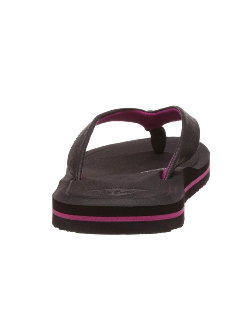 black rubber flip flops - 16581636 - Zoom Image - 3