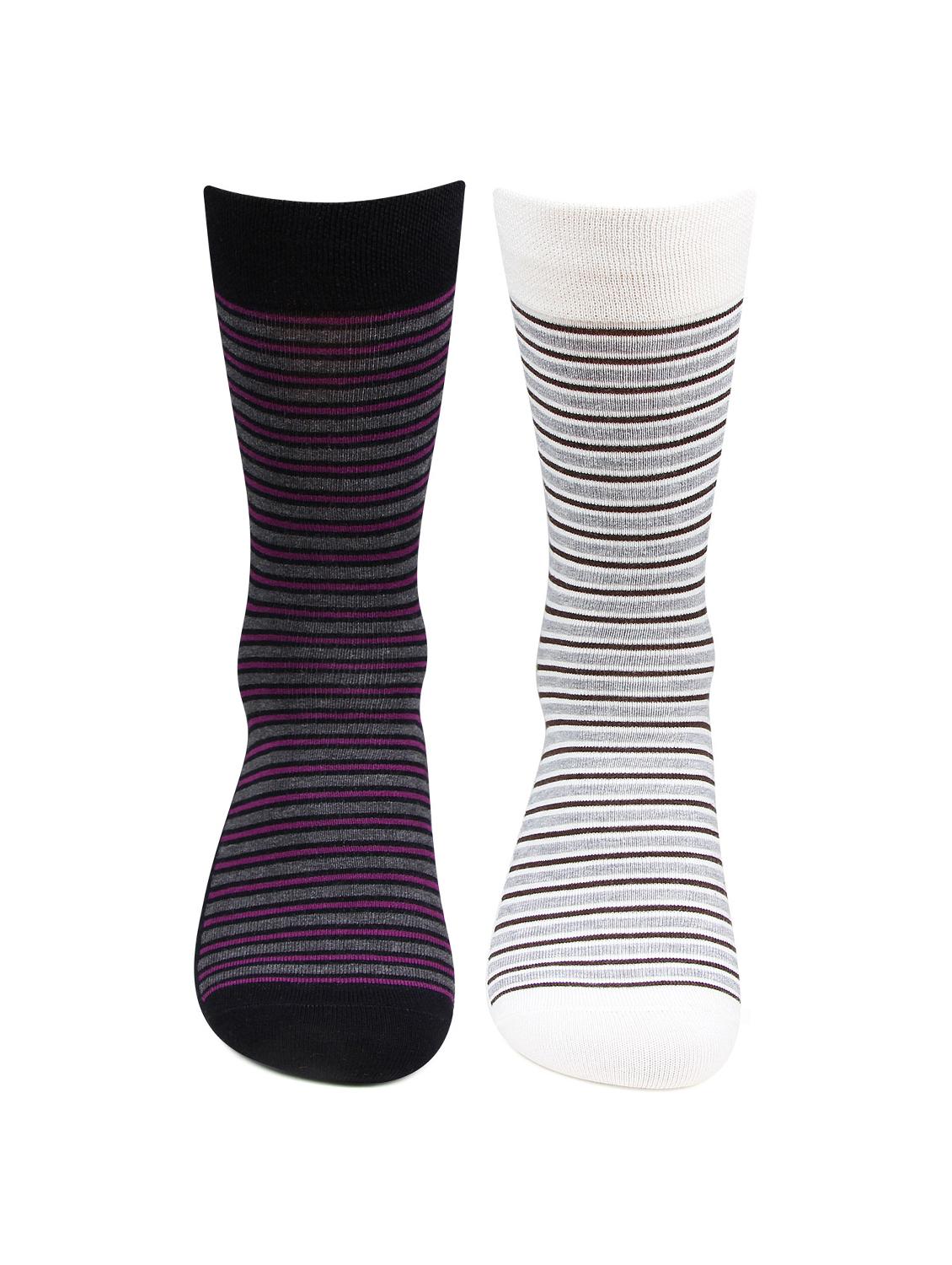 multi colored cotton above ankle length sock - 16582166 - Zoom Image - 3