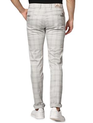 white checkered chinos - 16584198 - Standard Image - 3