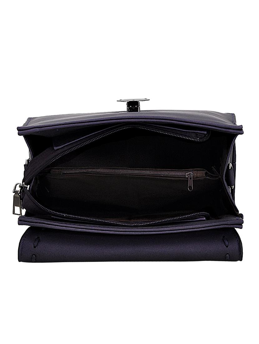 black leatherette (pu) sling bag - 16584526 - Zoom Image - 3
