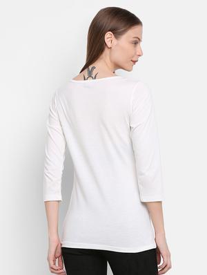 round neck floral tee - 16584947 - Standard Image - 3