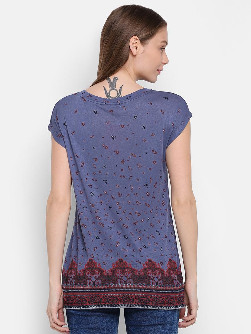 round neck cap sleeved tee - 16584953 - Zoom Image - 3