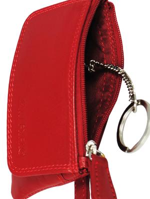 red leather regular pouch - 16585227 - Standard Image - 3