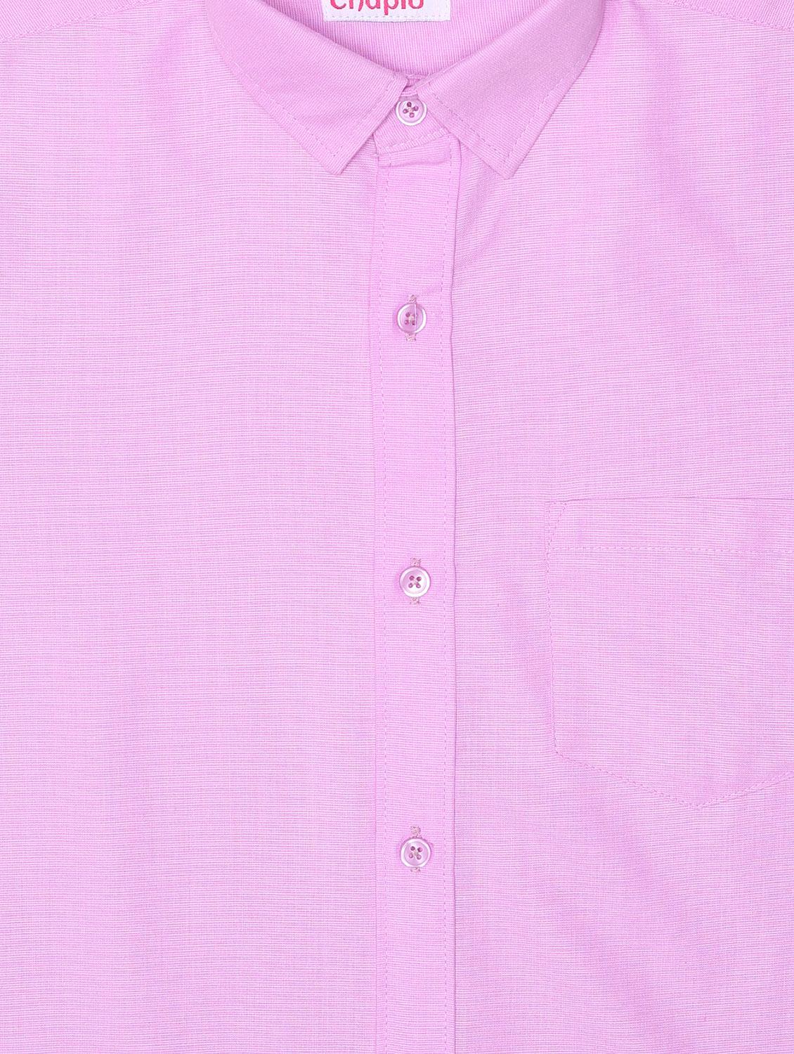 purple cotton shirt - 16585680 - Zoom Image - 3
