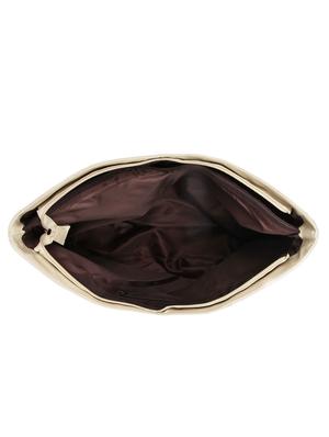 beige leatherette (pu) regular handbag - 16585734 - Standard Image - 3