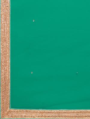 embroidered contrast lehenga - 16585933 - Standard Image - 6
