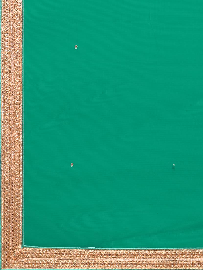 embroidered contrast lehenga - 16585933 - Zoom Image - 6
