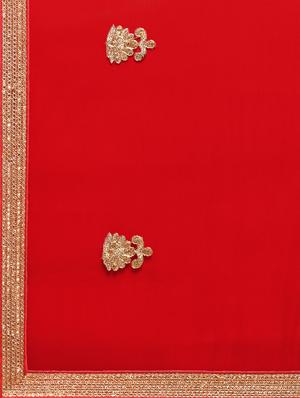 embroidered a-line lehenga - 16585950 - Standard Image - 6