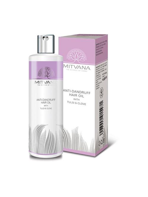 mitvana anti-dandruff hair oil with tulsi & clove - 16586441 - Standard Image - 1