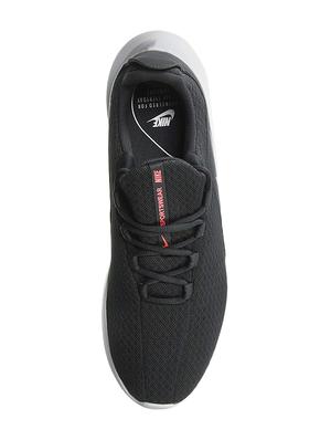 black mesh lace up sport shoes - 16587320 - Standard Image - 3