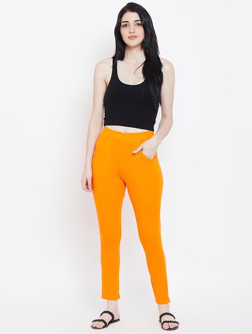 high rise solid jegging - 16588225 - Standard Image - 1