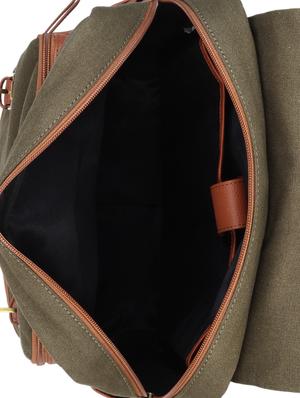 olive tan canvas backpack - 16589082 - Standard Image - 3