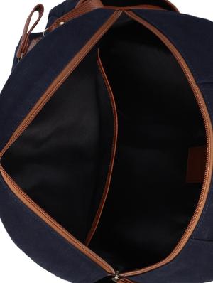 blue tan leather backpack - 16589083 - Standard Image - 3
