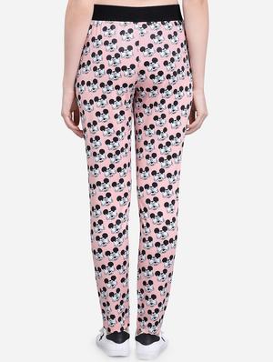 high rise quirky printed track pant - 16589669 - Standard Image - 3