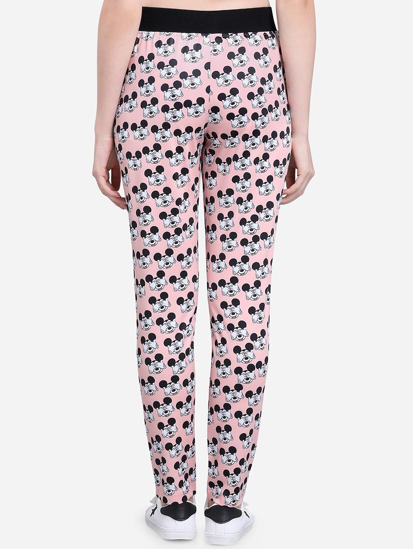 high rise quirky printed track pant - 16589669 - Zoom Image - 3
