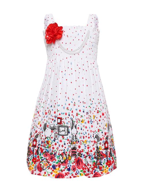 red cotton frock - 16591348 - Standard Image - 1