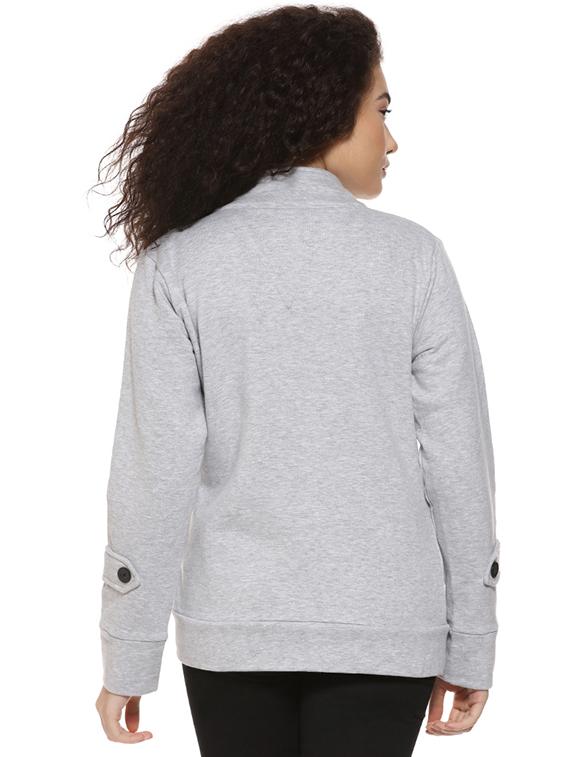 lapel neck windcheater jacket - 16592279 - Zoom Image - 3