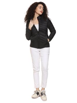 pocket detail bomber/biker jacket - 16592287 - Standard Image - 3