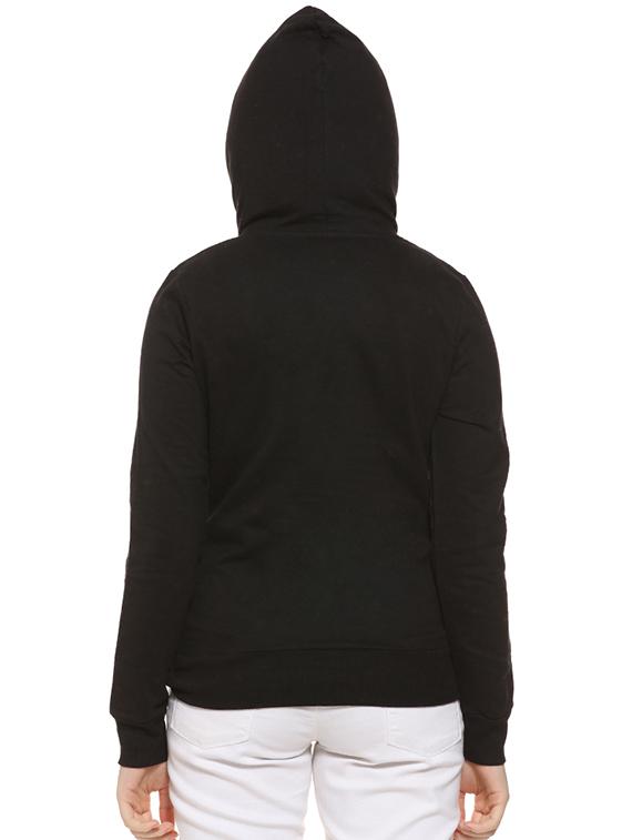 pocket patch quirky text hooded sweatshirt - 16592306 - Zoom Image - 3