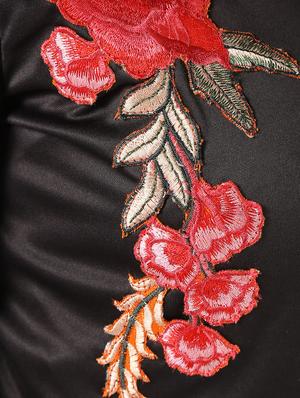 floral patch bell sleeved top - 16592534 - Standard Image - 6