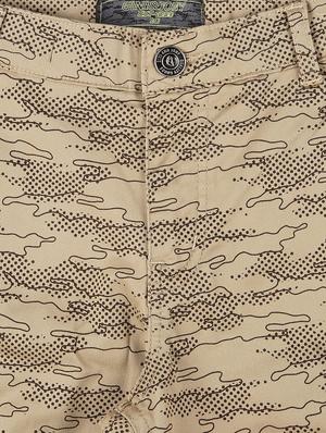 pocket detail printed shorts - 16593453 - Standard Image - 3