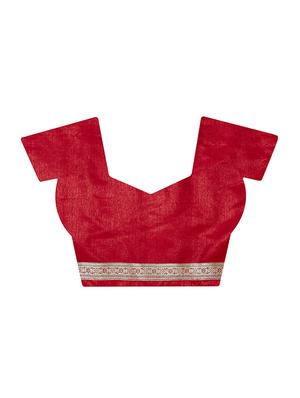 paisley banarasi saree with blouse - 16596391 - Standard Image - 3