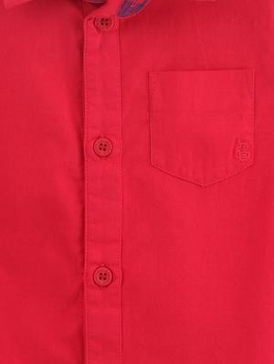 red cotton shirt - 16596491 - Standard Image - 3
