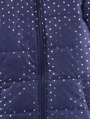 navy foil print jacket navy 1-2y - 16596511 - Standard Image - 3