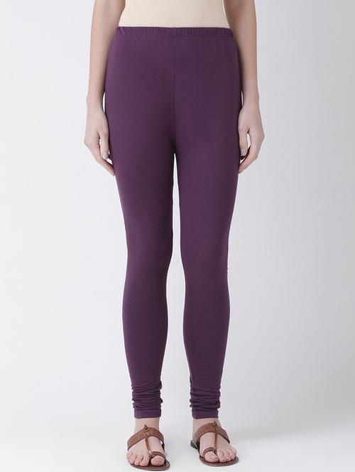 solid lycra legging - 16598624 - Standard Image - 1