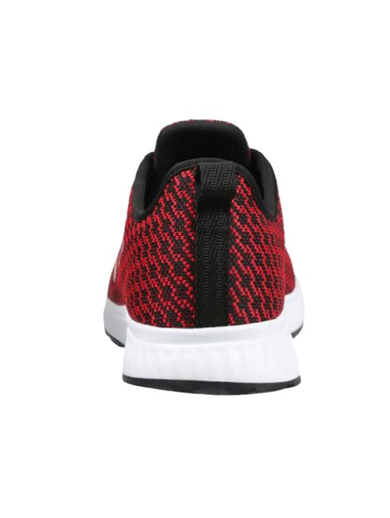 red fabric lace up sport shoe - 16599261 - Zoom Image - 3