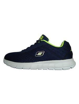 blue lace up sport shoes - 16600634 - Standard Image - 3