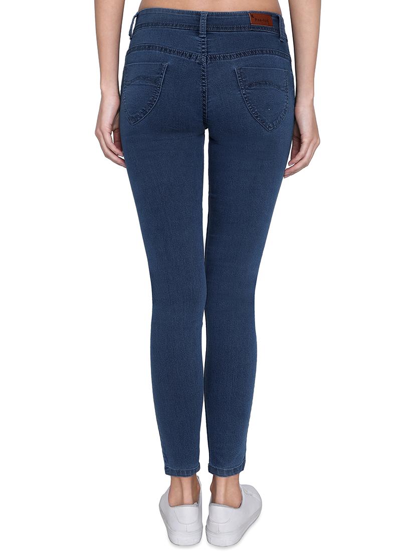 slim fit solid jeans - 16601585 - Zoom Image - 3
