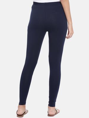 solid lycra legging - 16601810 - Standard Image - 3