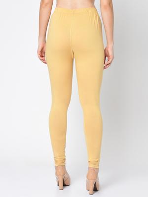 solid lycra leggings - 16601812 - Standard Image - 3