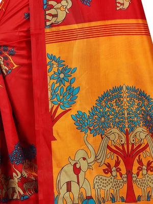 conversational mysore silk saree with blouse - 16601970 - Standard Image - 3