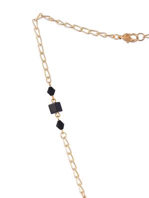 black glass chain necklace - 16602235 - Standard Image - 3