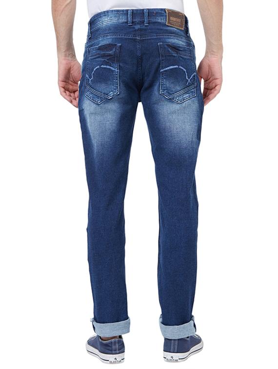 blue heavy washed jeans - 16602930 - Zoom Image - 3