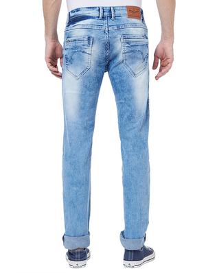 blue heavy washed jeans - 16602940 - Standard Image - 3