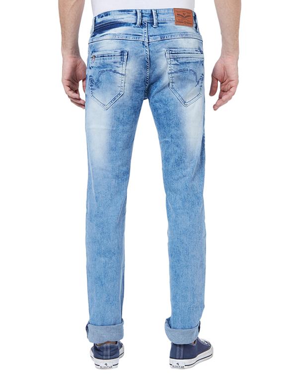 blue heavy washed jeans - 16602940 - Zoom Image - 3